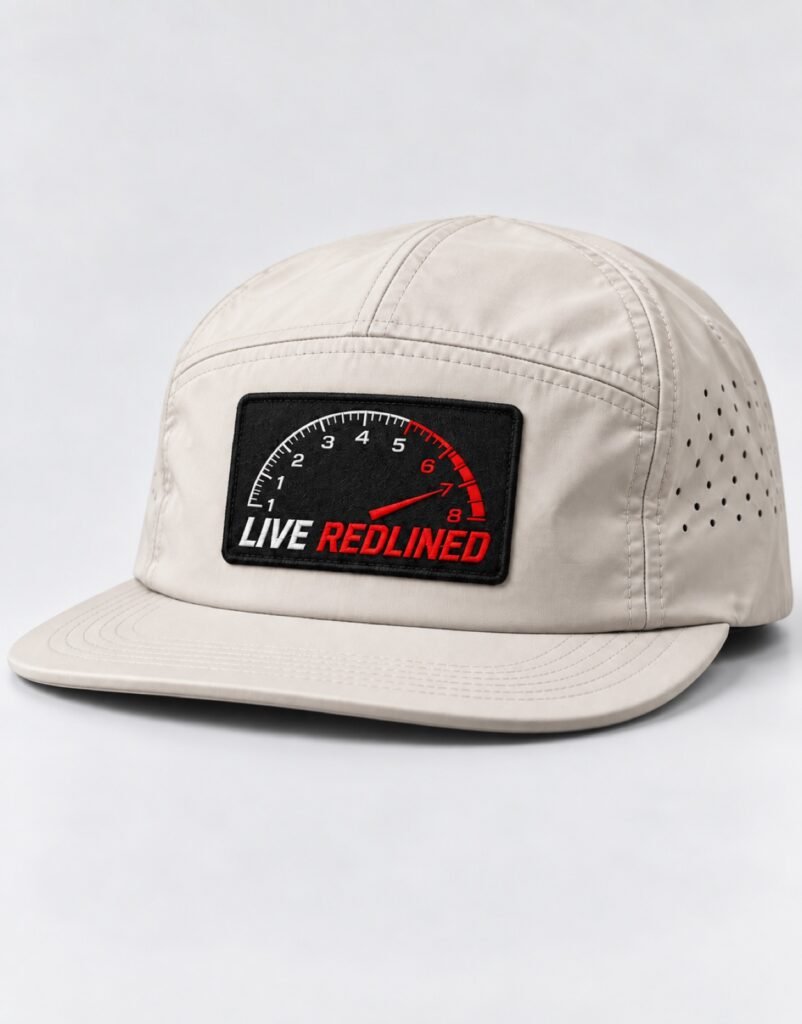 Live Redlined patch hat